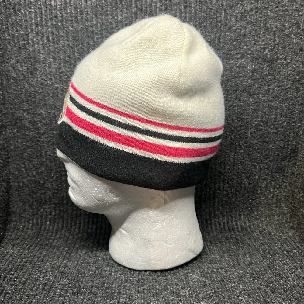 Real Madrid‎ Reversible Beanie Hat White OSFA Soccer Futbol La Liga